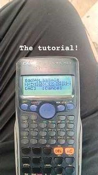 Distorted Error 664411 - fx-96SG PLUS | Calculus Science