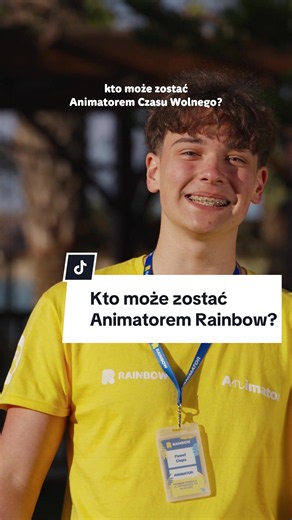 Rekrutacja Animatorów Rainbow na lato 2027