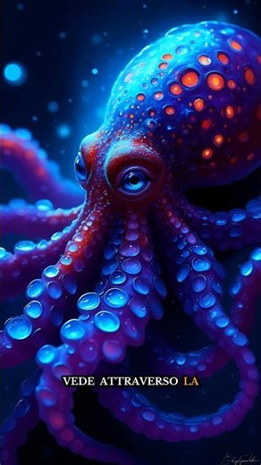 Il Polpo che Vede con la Pelle in 200 Millisecondi