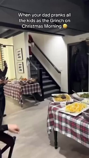 Christmas Morning Pranks by Grinch Dad