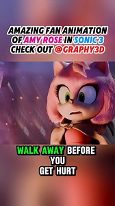 Amazing fan animation Of Amy rose in Sonic 3! #jimcarrey #robotnik #geraldrobotnik #eggman #sonic #sonicthehedgehog #sonicmovie #sonic3 #sonic2 #Shadowthehedgehog #shadow #knuckles #knucklestheechidna #sonicandtails #sega #gaming #videogames #animation #animated #movie #movies #tvshow #keanureeves #soniccd #amyrose #amythehedgehog #metalsonic #sonicboom | Yanni’s Nerdverse