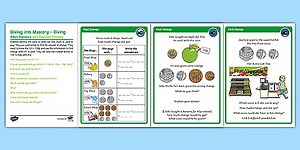 Year 2 Diving into Mastery: Step 9 Find Change Activity Cards