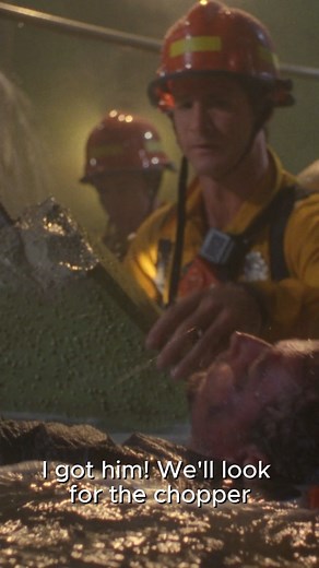 Firefighters fighting a flood? Neely helps rescue an unconscious man from a drowning building | Baywatch