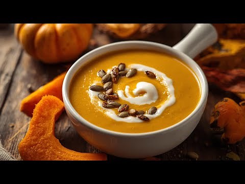 How To Make The Best Creamy Pumpkin Soup🍲