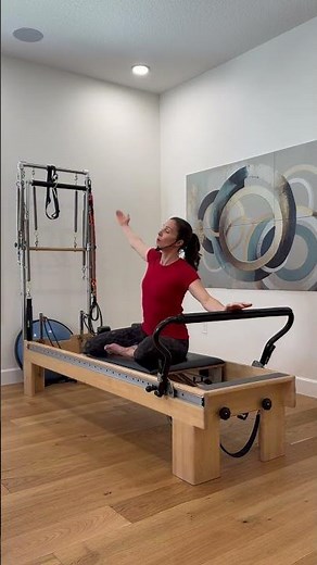 Beginner Reformer #pilates #pilatesworkout #reformer #reformerworkout #pilateslovers #workout
