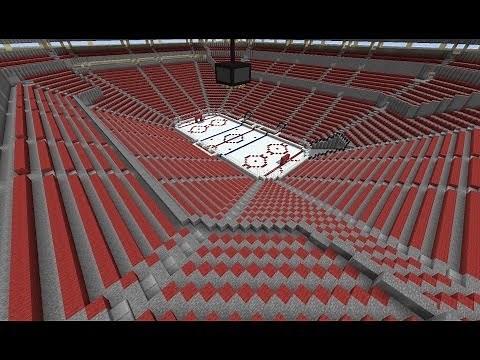 Minecraft Timelapse - Hockey Arena