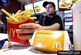 mcdonalds worker on Make a GIF