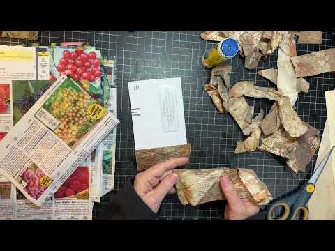 Scrappy Saturday! - Ephemera Bases from Grungy Paper Scraps!