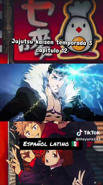 jujutsu kaisen temporada 3 capitulo 12 #jujutsukaisen #jjk #parati