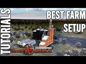Best Farm Setup | Tutorial | Workers & Resources: Soviet Republic Guides