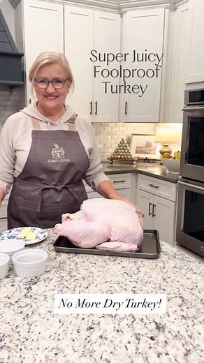 The BEST Fool-Proof Thanksgiving Turkey Recipe to Bake a Moist, Fall-Off-the-Bone Turkey Every Time If you’re searching for how to bake a turkey that stays moist, this is the foolproof juicy turkey recipe you need. 🦃 No more dry turkey…EVER! This simple, low-and-slow method creates tender, fall-off-the-bone turkey with unbelievably juicy white meat. The secret to the most moist Thanksgiving turkey? Roast your turkey breast-side down so the juices naturally baste the white meat, then cook it low