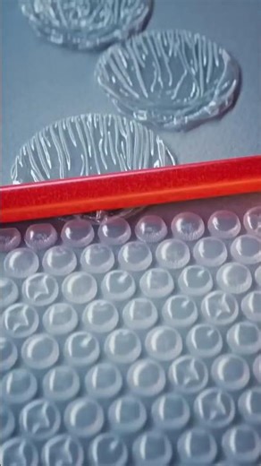 How to Bubble wrap less the stress #shorts