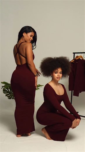 MOODSTRINGS on Instagram: "The Core Edit, on you. On her. On every mood. A full try-on from both models — six silhouettes in Black Cherry, made to be lived in, moved in, returned to again and again. Thank you for loving this collection the way it was meant to be experienced. The Core Edit is now live. Shop Black Cherry before it’s gone. shopmoodstrings.com #moodstrings"