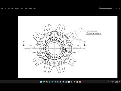 True Position on Angled Slots