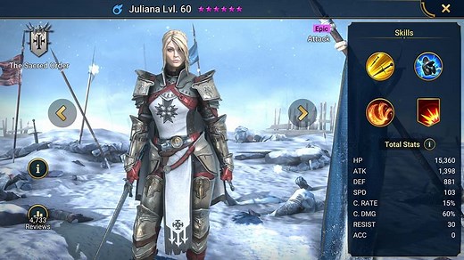 Juliana - HellHades - Raid Shadow Legends