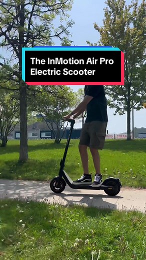 Introducing the InMotion Air Pro - the best commuter electric scooter on the market #electricscooter #Escooter #electricscooters #inmotion #inmotionairpro #airpro