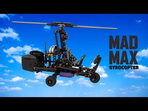 Mad Max Gyrocopter - LEGO Technic MOC + Instruction