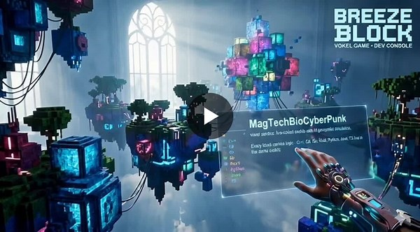 MagTechBioCyberPunk Voxel Sandbox with AI Geospatial Simulation | Yurii Zhuk posted on the topic | LinkedIn
