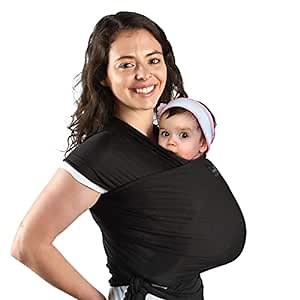 Lightweight Baby Wrap - Natural and Breathable Babywearing Carrier Sling for Babies, Infants, & Newborns by sweetbee