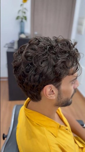 Corte masculino para cabelos ondulados #hairstyle #haircut