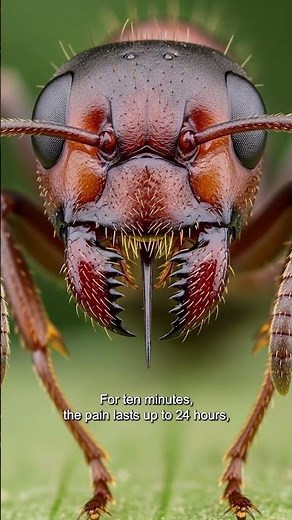 The Bullet Ant – The Most Painful Sting in the World! 🐜🔥