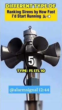 type of sirens !!!!!!