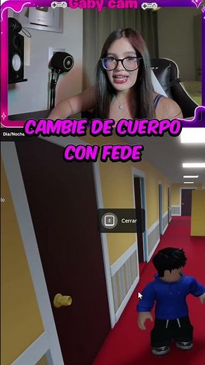 CAMBIE DE CUERPO CON FEDE VIGEVANI PARTE 2 #fedevigevani #gabyfarrat #shorts