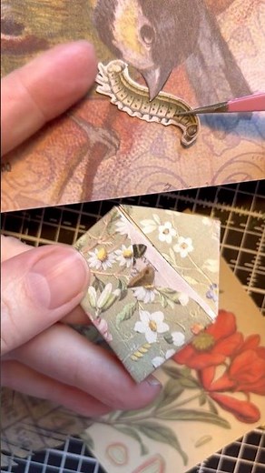 🪲Junk Journal Decorating | Tiny Envelope + Bird Mail 🐦✉️ #junkjournal #papercraft #journaling