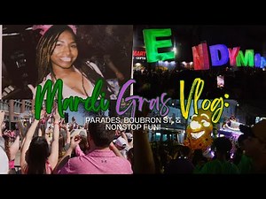 Mardi Gras 2025 🎭⚜️Epic Parades, Beads & Bourbon Street Madness! 💜💛💚