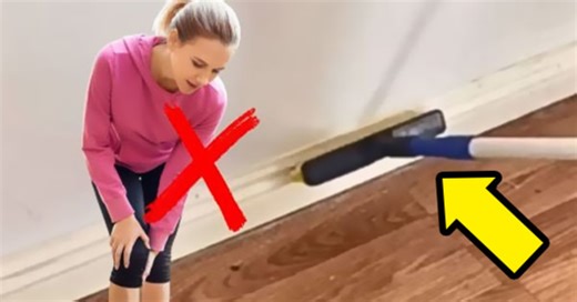 How To Clean Your Baseboards Without Bending All The Way Down