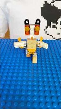 I built cool LEGO Tails from Sonic step by step!