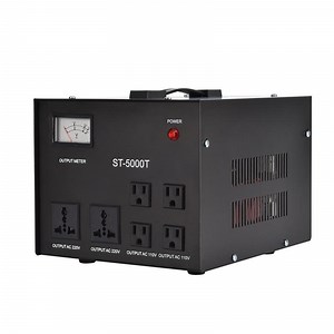 [Hot Item] St-5000va Step up & Down Transformer with Pointer Table Voltage Regulator