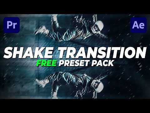 The Best FREE Shake Transition in Premiere Pro!