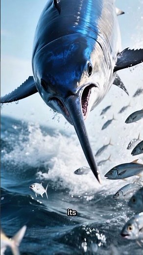 The Mystery Behind Blue Marlin — Ocean’s Ultimate Speedster! #shorts
