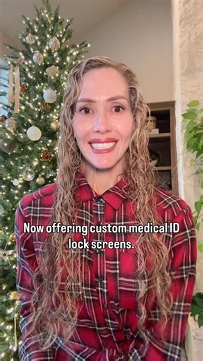 Reka Janisse on Instagram: "I’m now offering custom ID lock screens for Alzheimer’s, dementia, and other medical conditions. 🤍 After sharing my Parkinson’s ID lock screen yesterday, the response was overwhelming. So many of you told me how hard it is to explain a medical condition in public—whether for yourself or someone you care for. That’s exactly why I created these. These lock screens are designed to be quick to access, easy to understand, and shared with dignity when words are hard