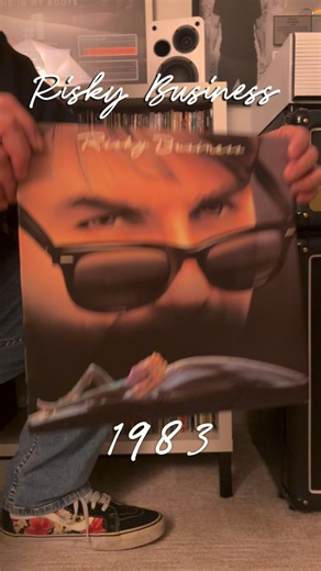 Risky Business Soundtrack on vinyl – 1983 (First Pressing) #vinyl #80s