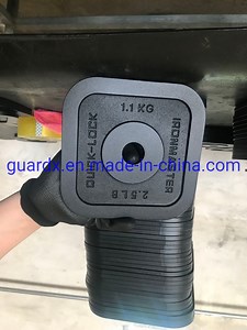 [Hot Item] Gymaster Brand Weight Lifting Adjustable Cast Iron Chrome Dumbbell Set for USA