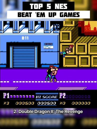 Top 5 NES BEAT 'EM UP Games | Best NES Games