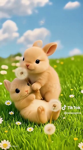 Cutest Bunnies Playing: Adorable Mini Pets in Action