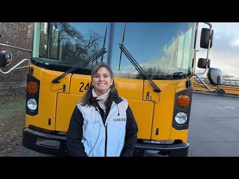 School Bus Pretrip Inspection Performed on a 2022 Pretrip BB RE Transit