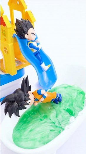 Satisfying and Unboxing, Review with Goku & Vegeta Fun Videos