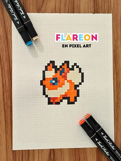 Tutorial de Pixel Art: Flareon paso a paso