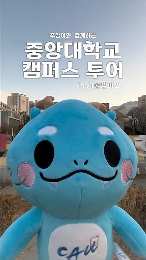 푸앙이와 함께하는 중앙대학교 서울캠퍼스 투어🩵