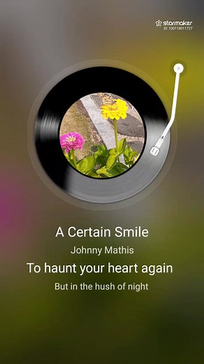 My cover of Johnny Mathis a certain smile. Sing with me. | Lolo robert lumang tugtugin