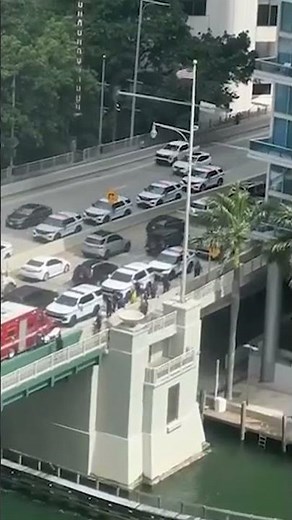 Woman injured after plummeting to pavement in drawbridge mishap #shorts