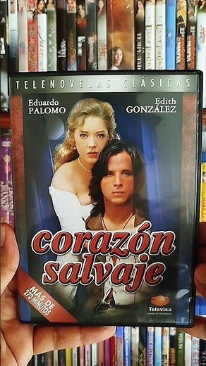 Corazón Salvaje telenovela 1993, edición en formato DVD 2005