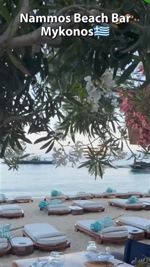 Why Everyone's Obsessed with Nammos Mykonos 🇬🇷 #mykonos #beachclub #greece