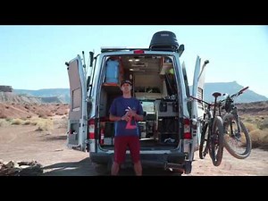 Van Tour of a Full Time Van Lifer: DIY Nissan NV Live/Work Conversion Van