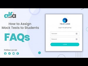 How to Assign Mock Tests to Students | ALFA PTE Institute Software