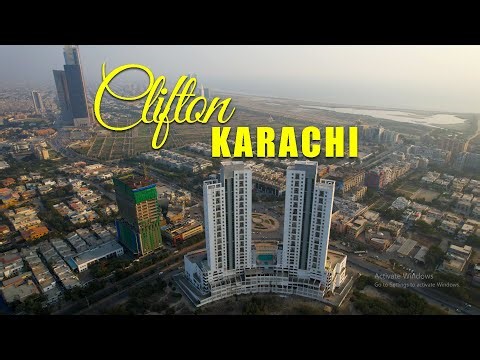 Clifton Karachi Drone View Part -2